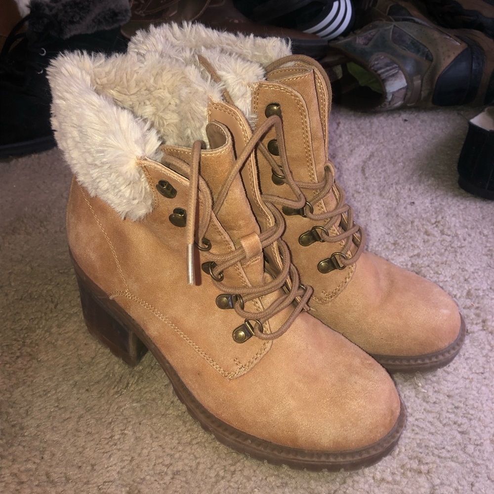 Brown boots